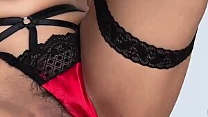 Watch this 18yo Latina slut fuck during her lingerie photoshoot backstage!