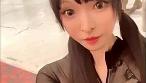 Mayu Ronne's Seductive Jerk Off Challenge In Cute Cosplay And Heels