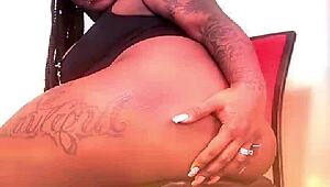 My sexy bbw stepdaughter explores her curves