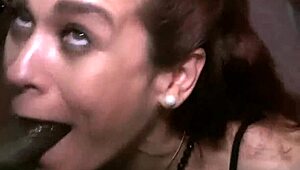 Monica Bollocksy and Linda Lush in intense bukkake group scene