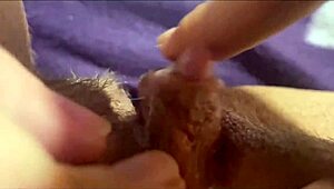 Closeup View Of Big Clit Reaching Intense Orgasm