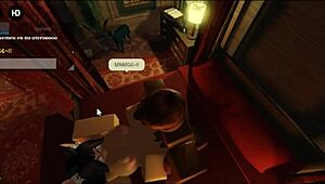 In the hotel, she gets roughly creampied by a black cock, leading to pregnancy.