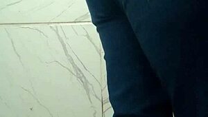 friend sets up camera in bar bathroom to record peeing