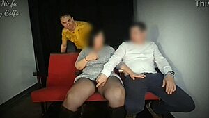 Baiser au cinéma x - 1