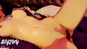 Young Babe Pleasures Herself