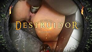 Chubby brazilian redhead enjoys sensual moans during interracial encounter