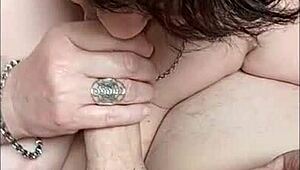 Bitch Marie, slave to Quartus, sucks three cocks eagerly