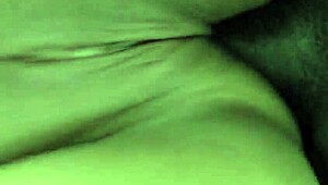 Anal loving latina milf creams for big black cock!