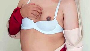 Linda's Red Cock Transsexual Milking Session