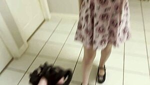 Step dad catches step daughter out late drinking he wont tell step mom if she lets him fuck both her holes