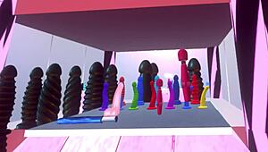 Vr Masturbate Masturabating With Dildos Beads And Vibrators