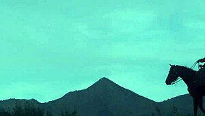 Brooke Ballentyne Fucks Ranch Hand By Fireside Outdoors!