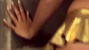 New PVC Panties Showcase for Brunette Babe