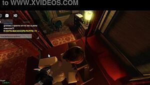 In the hotel, she gets roughly creampied by a black cock, leading to pregnancy.