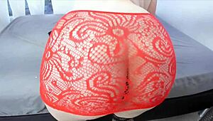 beating the booty with anal and assfucking massage