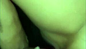 Wife in sexy lingerie takes cum inside