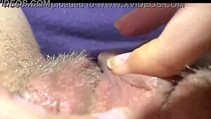 Closeup View Of Big Clit Reaching Intense Orgasm