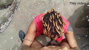 Nos Fundos Do Aeroporto Comi Um Mavambo Cafuzo E Fiz Ele De Fêmea