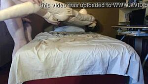 hey, this 50 year old man is with his old faithful sex doll, it's wild