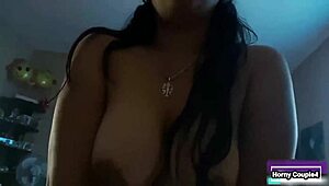 My tits bounce while getting fucked