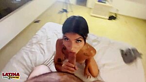 I get face full of cum first time.