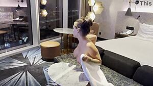 monika fox masturbates solo squirting in hotel shower