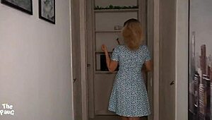 Stepson Shares Bed With Stepmother's Milf Friend