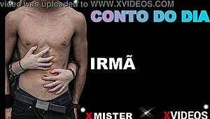 i have a cute sister in this brazilian amateur video, check it out