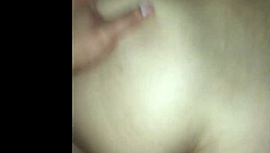 this petite big booty latina is getting fucked doggystyle by a huge cock