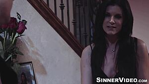 Derrick pierce bangs brunette brooklyn gray