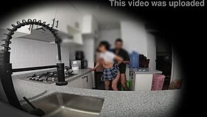 I hid a camera in my nympho neighbor's house.