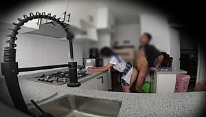 I hid a camera in my nympho neighbor's house.