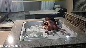 Latina Teen Novinha Da Favela Sentando Firme On Big Black Cock.