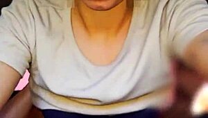 Stepsister rides in amazing cowgirl sex on car!