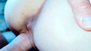 macro shooting of anal sex with my milf wife bent over