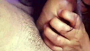 My girlfriend Dafri sucks his huge cock after losing the bet