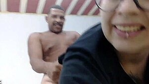 Transei com a minha sogra lésbica e gozei na boca dela