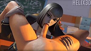 vivica saint sucks cock so passionately, doesn't she? it's the best sucking ever