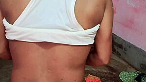 indian beautiful muslim girl gets ass fucked by tailor