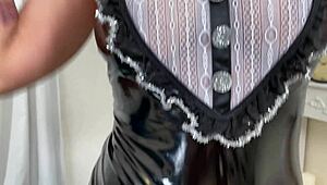 Wife does a great job with her hands and tits and rides a dick