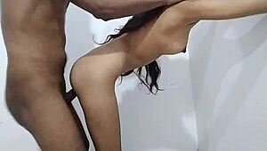 Watch the indian schoolgirl's first rough fuck after class!