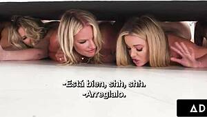 lucky landlord surprises with pussy stack fuck of 5 slutty milfs