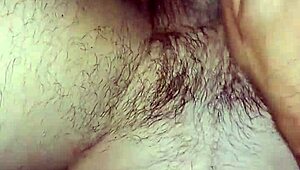 Sticking magnets into piercing holes on penis