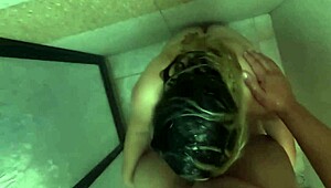 Come Feel the Passionate Shower with Me, My Love, in Our Intimate Colombian Encounter.