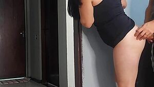 wife risks sex with husband's best friend during workout.