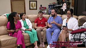 aria nicole GETS CATHETERIZED by doctor tampa in the hospital