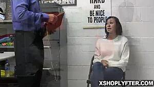 Madi Laine Got Caught And Got Fucked By Officer Rusty Nails