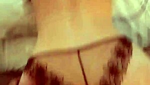 Clothed french amateur gets pussy pounded with spanking!