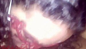 Suck it good, my puta, and swallow my cock, he commands