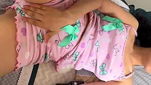 Stepdaughter Seduces in Pajamas, Groped Fully